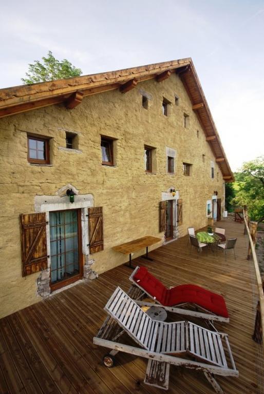 Les Grandes Fontaines Bed & Breakfast La Longine Bagian luar foto
